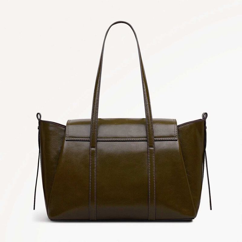 Radley The Chancery High Shine Medium Flapover Shoulder Bag image number 3